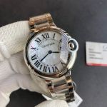 TW Factory Ballon Bleu De Cartier 28/33/36/42mm White MOP Face SS Band Watch